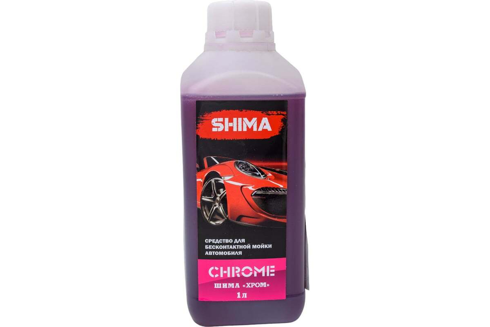 SHIMA "CHROME" Высококонцентрированное средство для бесконтактной мойки автомобилей 1л.
