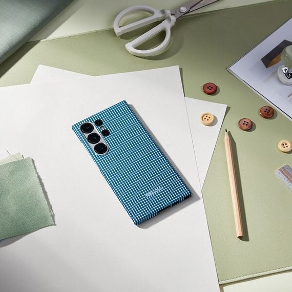 Чехол Pitaka MagEZ 5 для Samsung Galaxy S24 Ultra (6,8 &quot;) Ice Sea