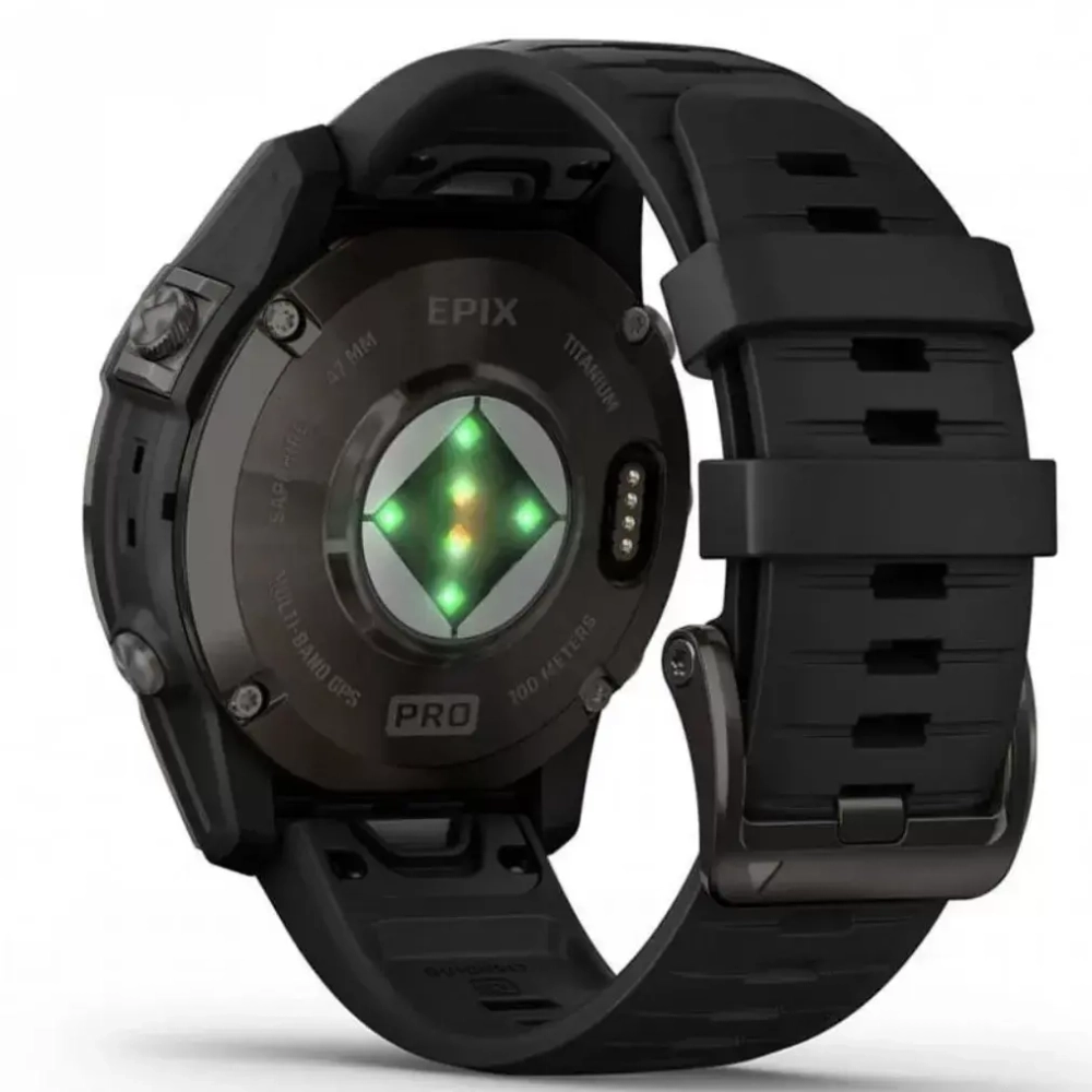 Умные часы Garmin Epix Pro Gen 2 Sapphire Edition 47 мм, титановый серый