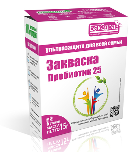 Пробиотик-закваска Пробиотик 25 (1,1 б)