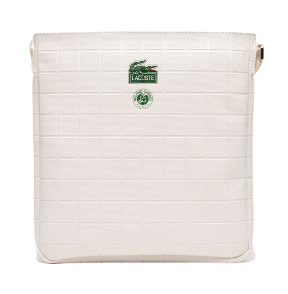 Lacoste Women’s Roland Garros Edition Shoulder Bag - White