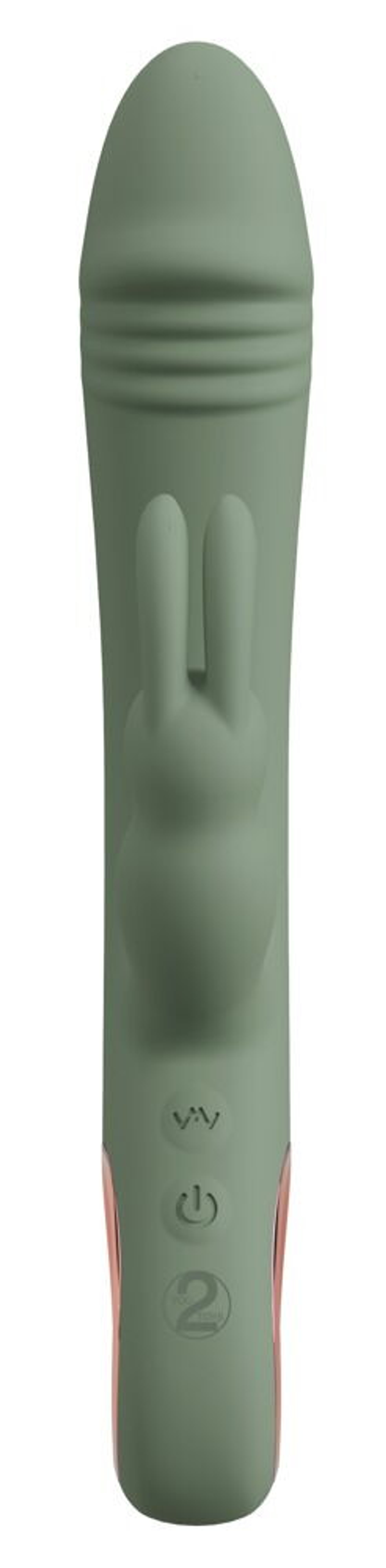 Тонкий вибратор Кролик Olive 5404509ON