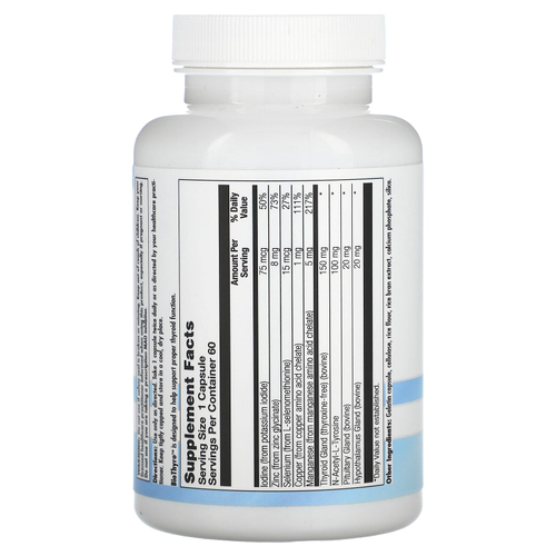 Nutra BioGenesis, BioThyro, 60 капсул