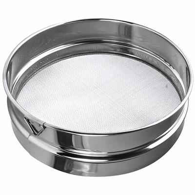 Сито для муки «Проотель»;сталь нерж.;D=40,H=6см;металлич. (Цвет: серебристый)