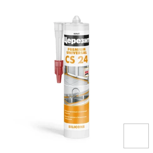 Герметик силиконовый Церезит CS24 универсальный 280 мл