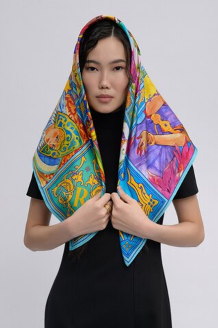 Платок «БРИКС» 100% шёлк