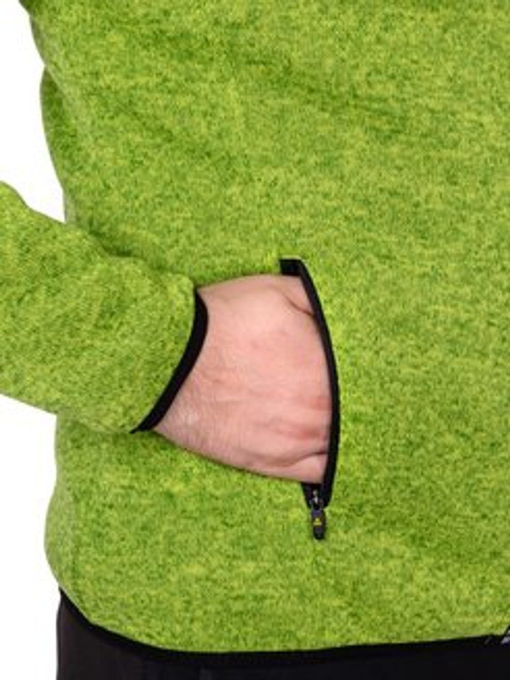 Куртка флисовая FISCHER Fleece Logo, зеленая GR8135-500