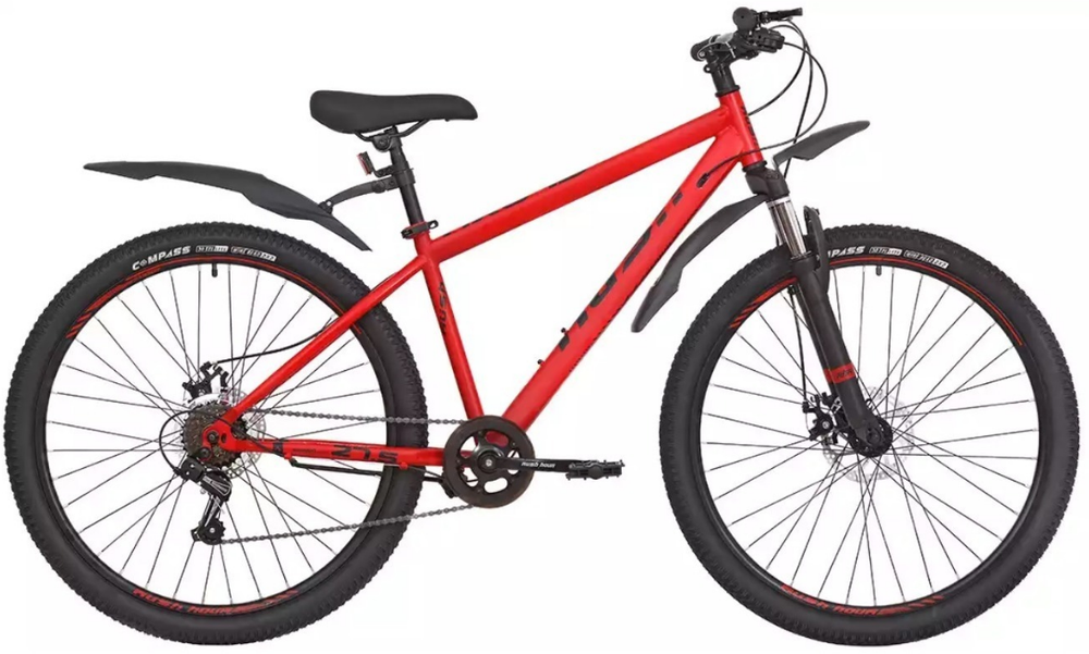 Велосипед 27,5"  RH NX 675 DISC ST р.16" 6ск. красный