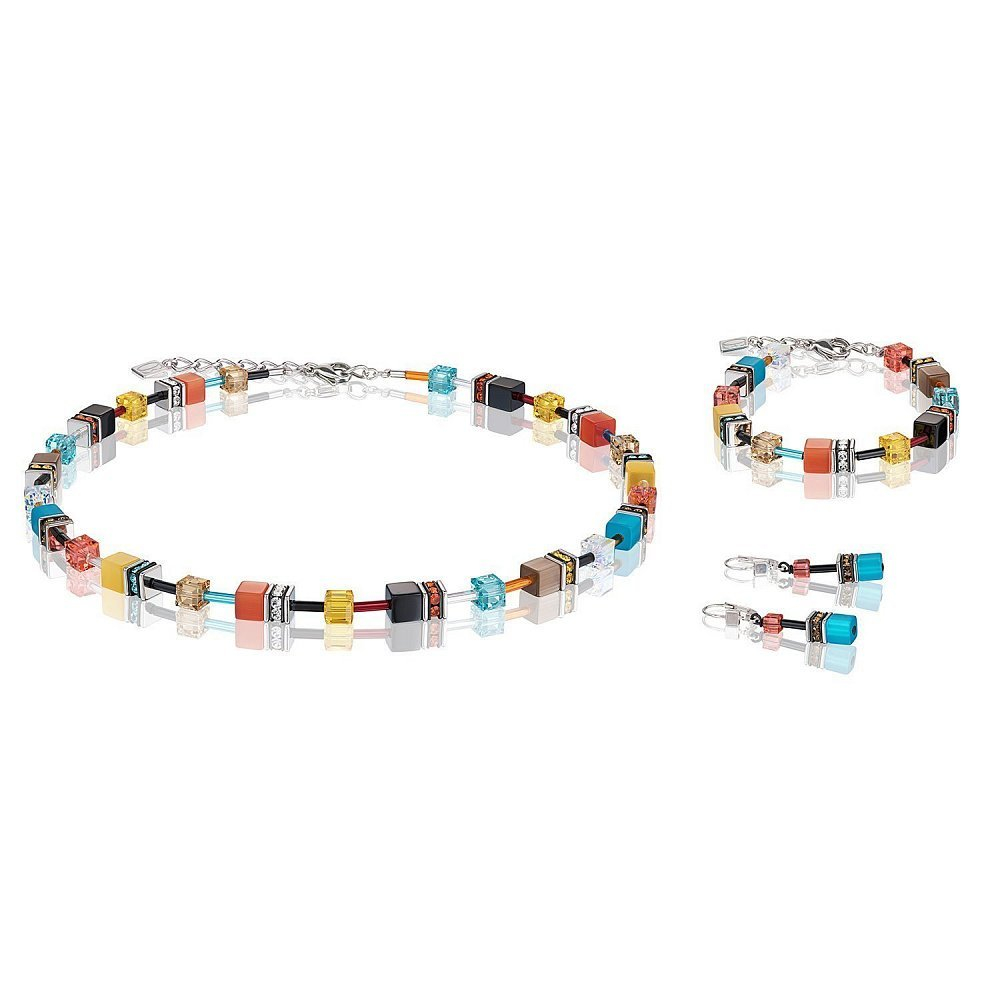 Серьги Coeur de Lion 2838/20-1563 цвет голубой, розовый