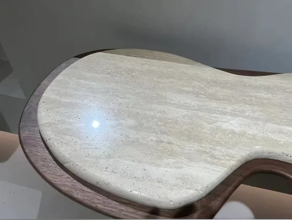 Консоль 4774, 149х75 см, мрамор, травертин