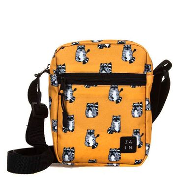 Мини сумка мессенджер ZAIN 218. Енот