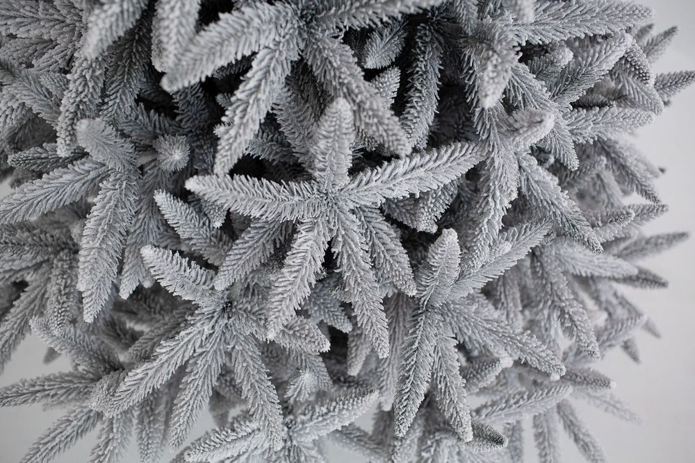 Заснеженная елка «Скандинавия» (Литая хвоя) от 1.8 до 2.1 м