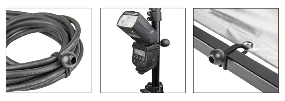 KUPO BG4506 Ball Bungee dia 4,5 mm / 6", Стяжка-петля (50 шт)