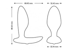 WE-VIBE Анальная вибровтулка Ditto+