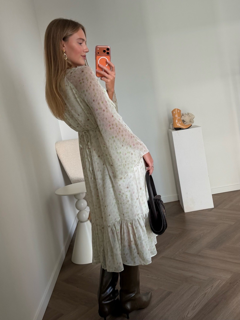 Платье Flow wow салатовый