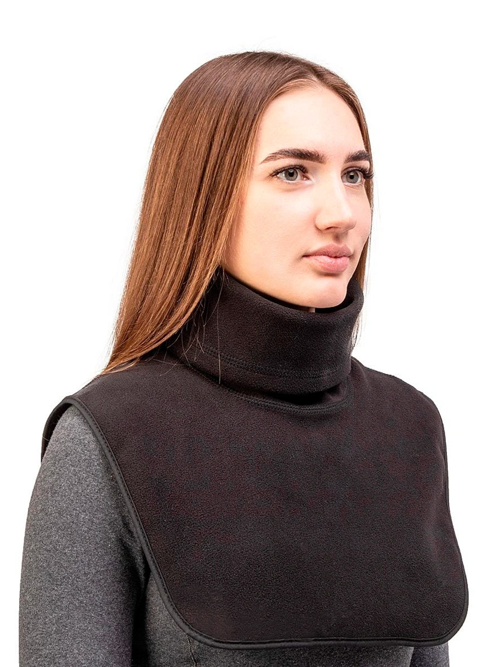 Манишка Флисовая Helios, цвет черная, без размера (T-HS-S-B)