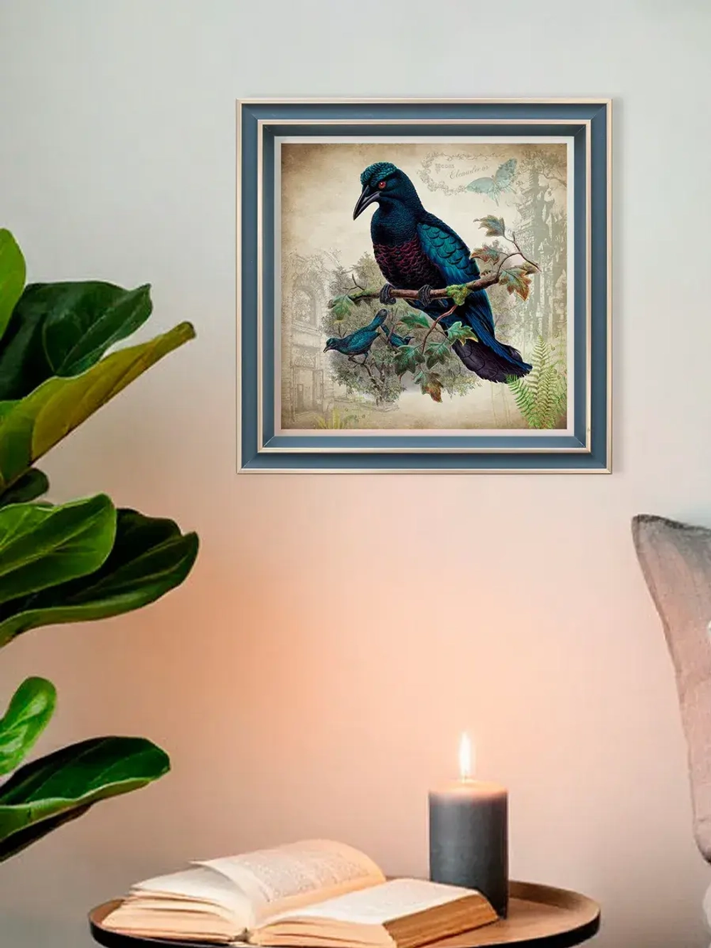 Картина на стену интерьерная на холсте 23*23 см