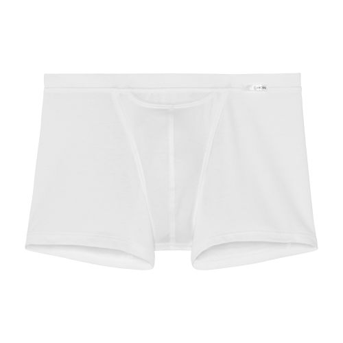 Мужские трусы боксеры белые HOM TENCEL SOFT Comfort Boxer Briefs HO1 402465_400003