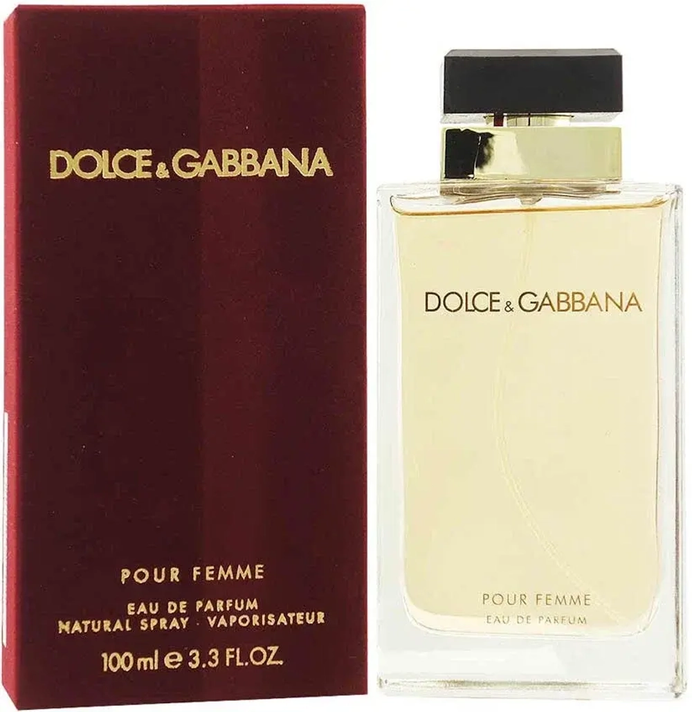 DOLCE & GABBANA парфюмерная вода Dolce&Gabbana pour Femme, 100 мл, 400 г