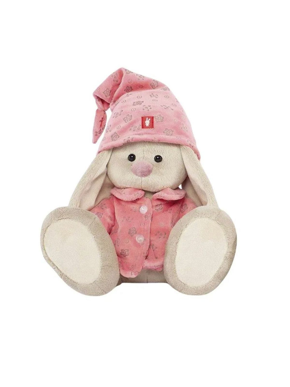 Мягкая игрушка Зайка Ми в розовой пижаме 23 cm