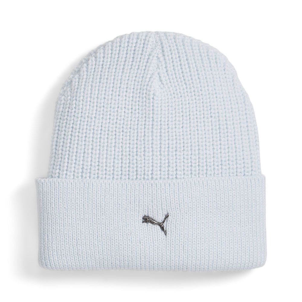Шапка PUMA Metal Cat Beanie, 02487404, светло-голубой