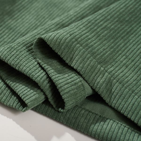 Рубашка Velvet Button Det Зелено-Песочная - фото 10