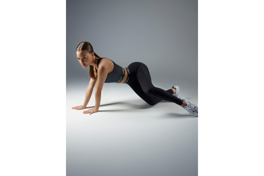 Леггинсы женские Urbanfit SLASH, размер M, черный