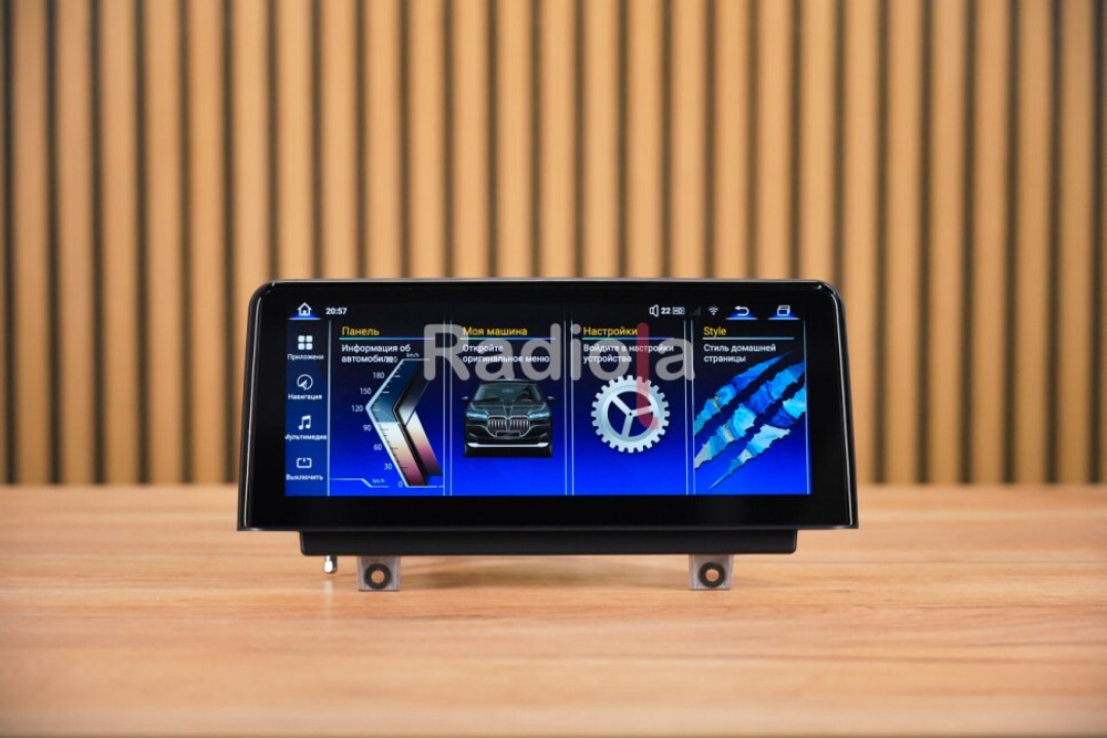 Магнитола BMW X5 E70, X6 E71 2006-2009 CСC - Radiola RDL-6215-L-1 монитор 10.25" на Android 13, 8+128Гб, CarPlay, 4G SIM-слот