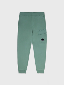 Брюки C.P. Company Diagonal Raised Fleece Cargo Pant Green