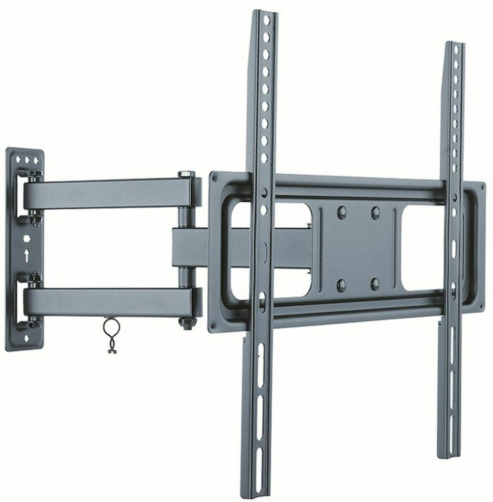 Кронштейн для телевизора Ultramounts (UM 872) черный 32"-55" макс.35кг настенный поворотно-выдвижной и наклонный