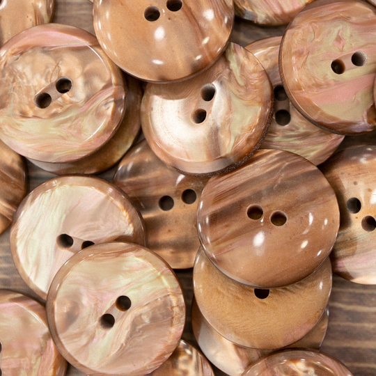 Пуговицы CONCEPT Mother of Pearl, размер 20 мм, полиэстер