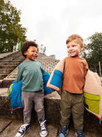 Куртка двусторонняя с капюшоном Next Q60-462, Синий, Бежевый