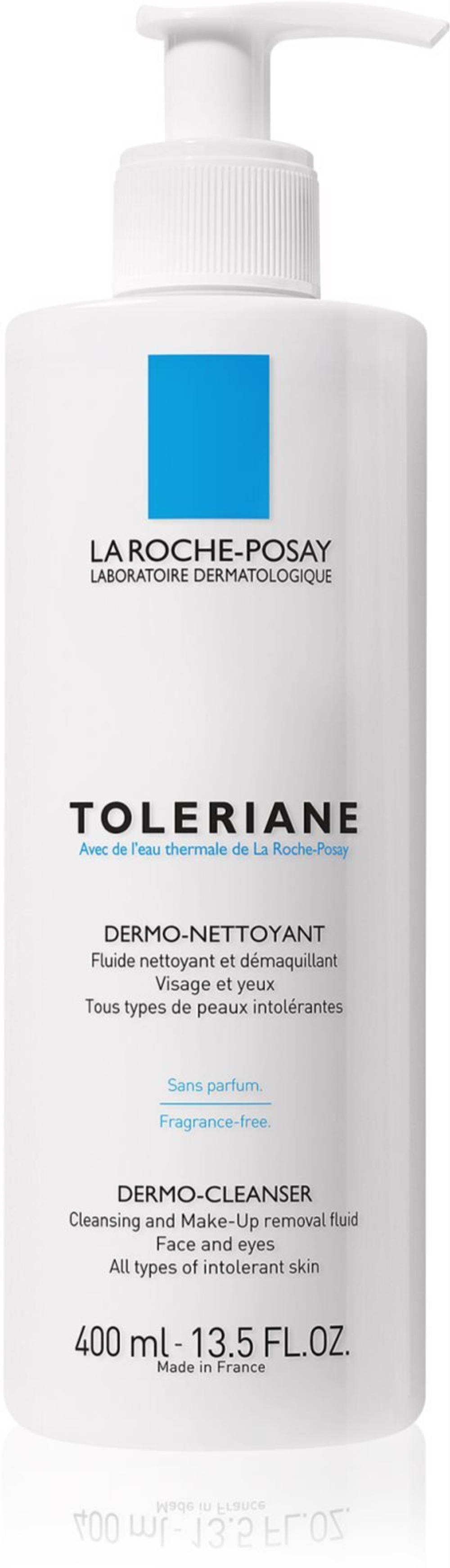 La Roche-Posay Toleriane - успокаивающая эмульсия для снятия макияжа для аллергичной кожи /   400  ml  / GTIN 3337872411830