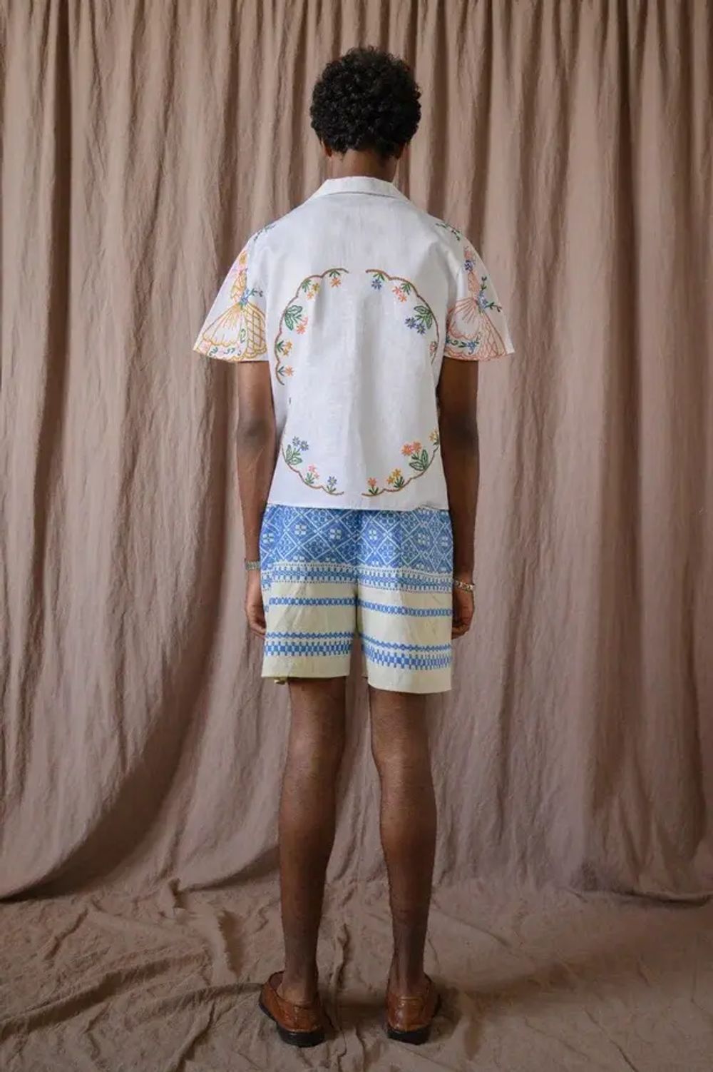 Рубашка Soeurs с Дамами белая