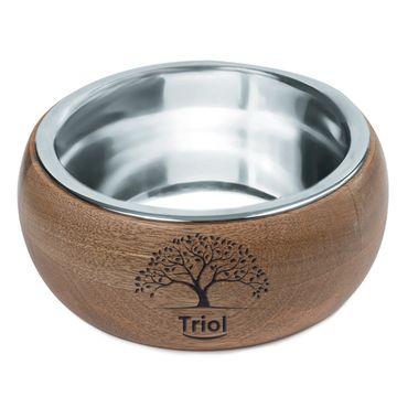 Triol Миска на деревянной подставке "Древо", 0.33л