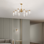 Потолочная люстра Eurosvet Magma 60175/8 латунь