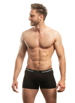 Мужские трусы-боксеры классической посадки (Размер: L) (Цвет: черный)