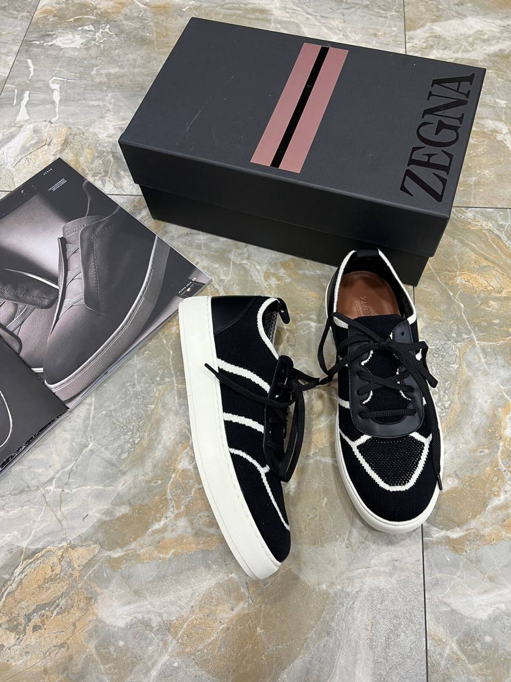 Кеды Zegna