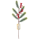 Ветка декоративная «Лесные мотивы» 55 см