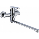 Смеситель для ванны H22002 однорычажный, длинный излив