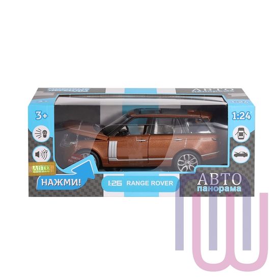 МОДЕЛЬ МАШИНЫ 1/26 RANGE ROVER, ОРАНЖЕВЫЙ