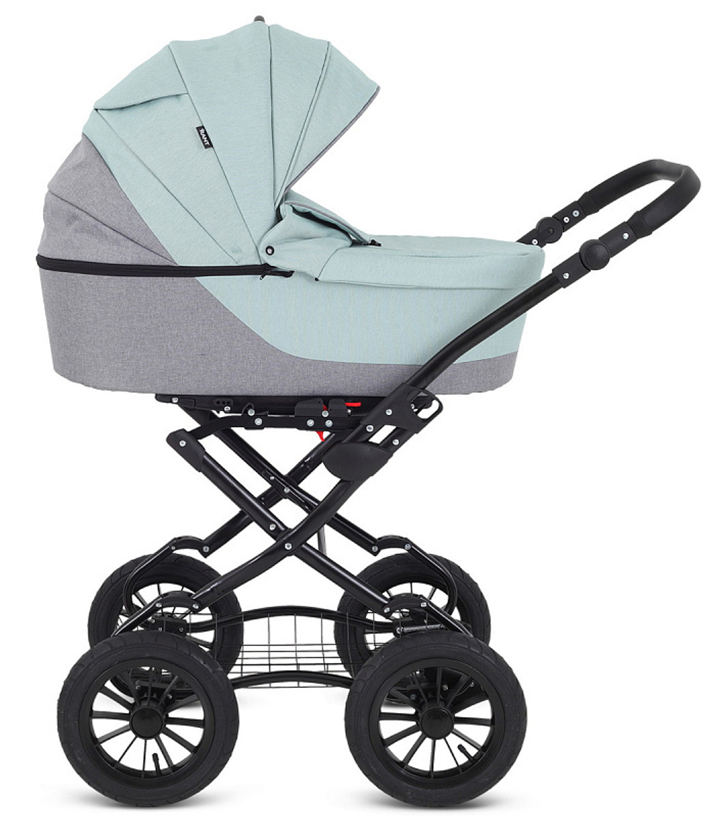 Детская коляска Rant Siena Classic New 2 в 1 10 серый-ментоловый