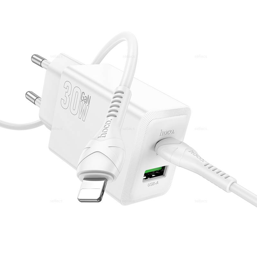 N71 Nuevo PD30W+QC3.0 charger set(C to iP)(EU)