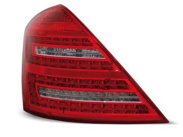 Задние фонари Mercedes S W221 red white led