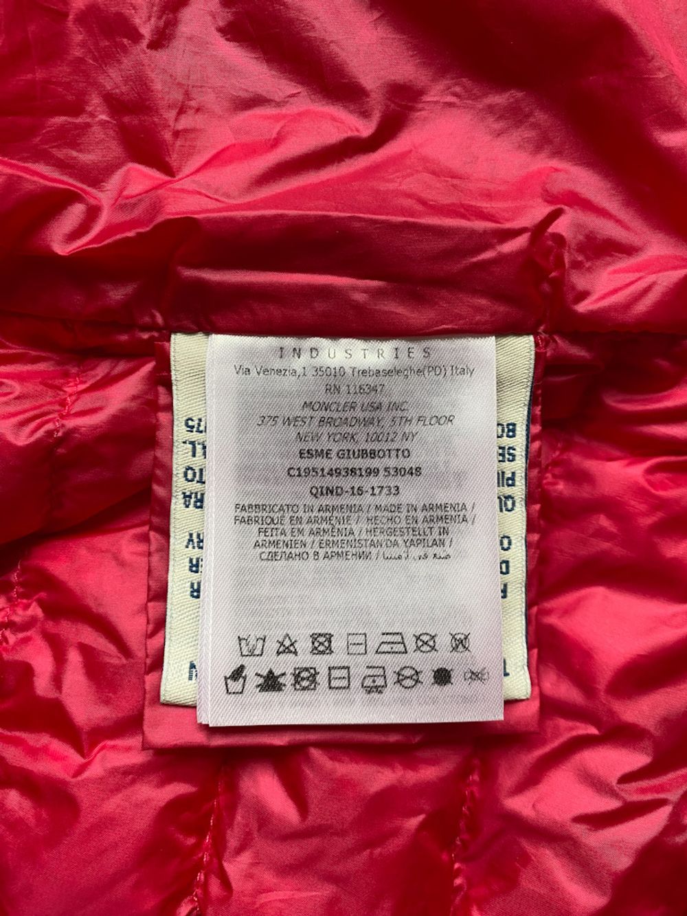 Пальто Moncler, 92