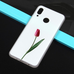 Чехол ТПУ с цветами для Huawei Nova 3, 010775