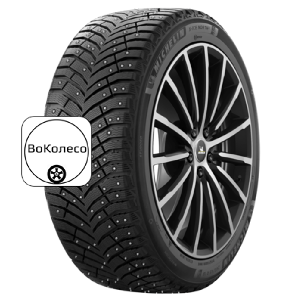 255/45R19 104H XL X-Ice North 4 TL (шип.) Michelin