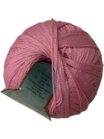 Пряжа Merinoseta (Италия.) 70% меринос 30% шелк 50г-700 м цв 838 розовый