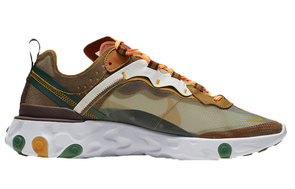 Кроссовки Nike React Element 87 Orange Peel