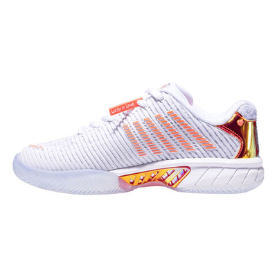 Женские теннисные кроссовки K-Swiss Hypercourt Express 2 Lucky In Love Women - White, Orange